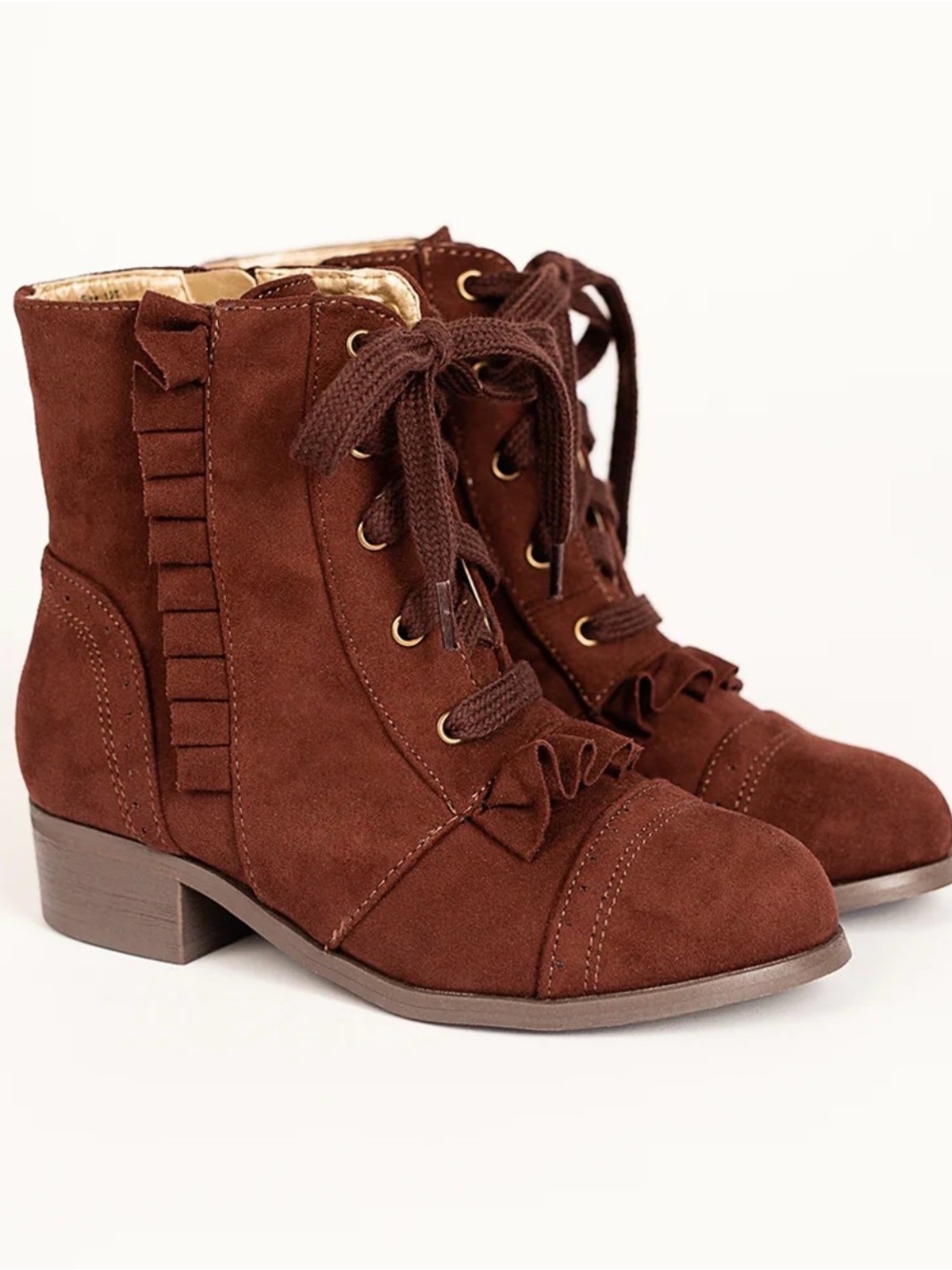 Joyfolie- MOEN BOOT IN OXBLOOD Size 11T